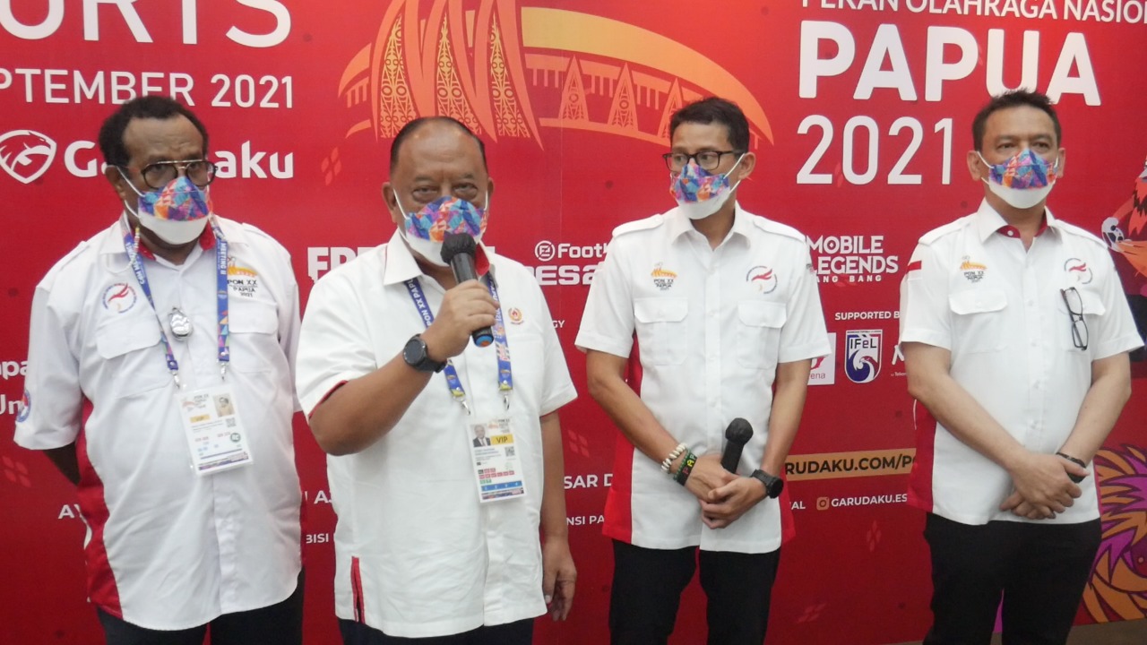 Eksibisi Pertama Pon Xx Tahun Di Papua Esports Resmi Digelar