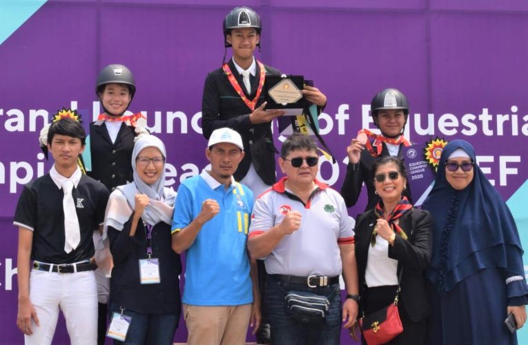 Atlet Equestrian Puji Liga Pertama di Indonesia