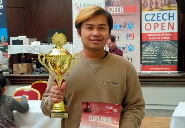 Setelah Menjadi Grand Master, Pecatur Indonesia Juara Liberec Open 2020 di Republik Ceko
