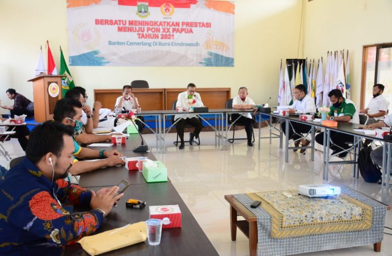 Peraturan Porprov VI Banten 2022  Berhasil Ditetapkan