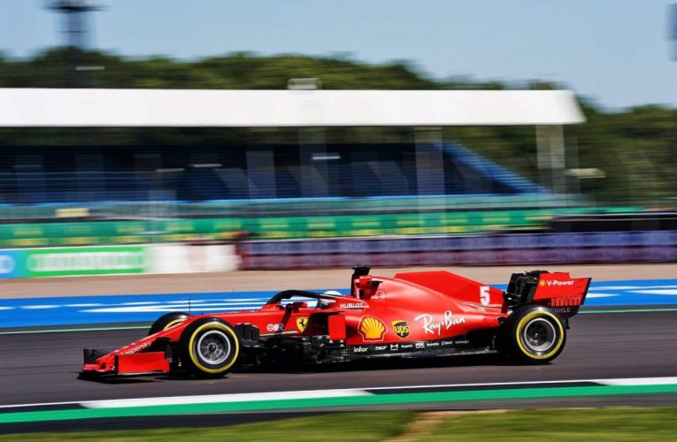 Sebastian Vettel Alami Masalah Mesin di Latihan Bebas GP Inggris 2020