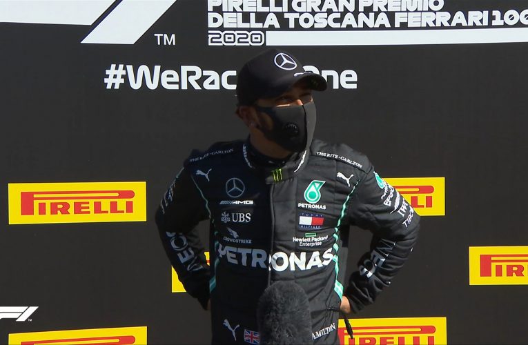 Lewis Hamilton Pimpin Balapan di GP Tuscan