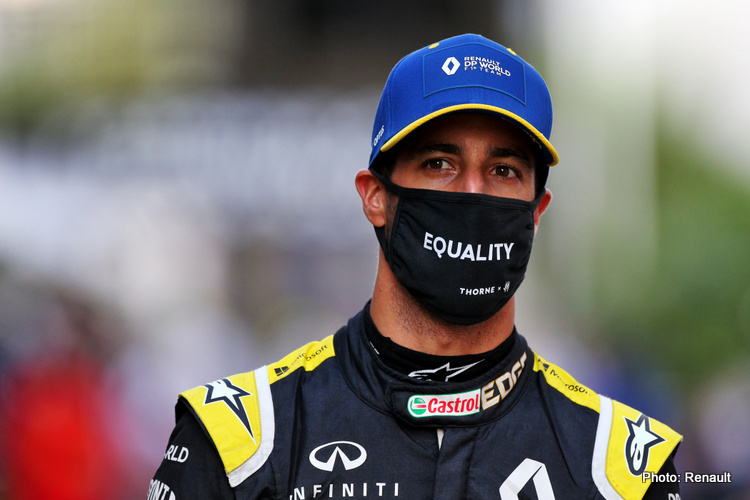 Karena Cuaca, Daniel Ricciardo Sebut GP Eifel Bisa Jadi Balapan Yang Gila
