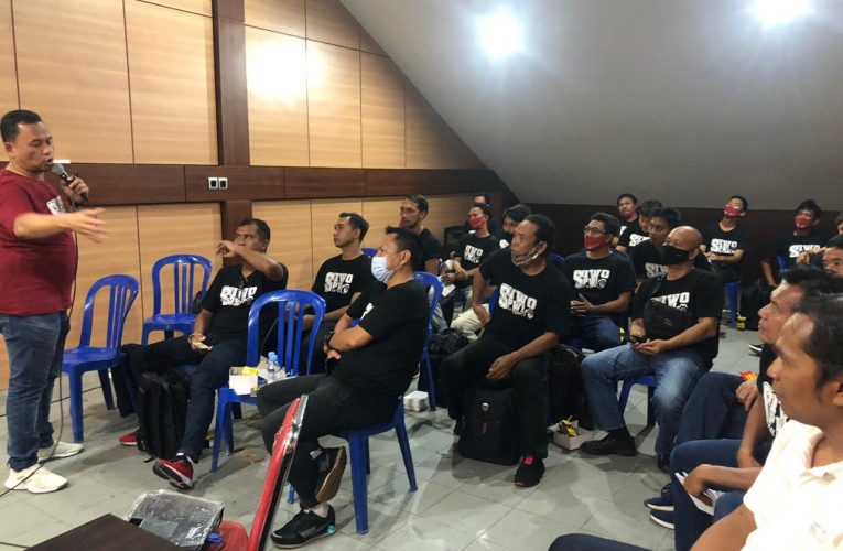 SIWO PWI Kalteng Adakan Coaching Clinic Sepakbola