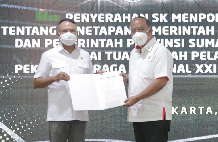 Aceh dan Sumut Sah menjadi Tuan Rumah PON XXI 2024