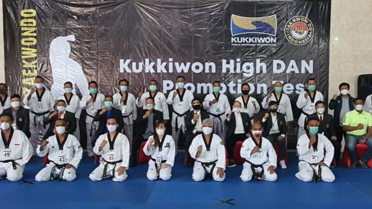 Taekwondo Indonesia Gelar UKT High DAN Di Dodik Belana Negara Bandung