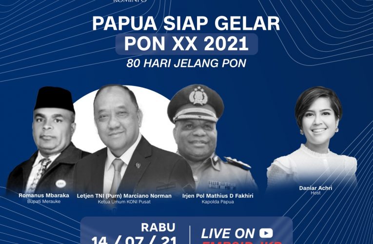 Ketum KONI Pusat, Kapolda Papua dan Bupati Merauke Tegaskan Papua Aman dan Siap untuk Penyelenggaraan PON XX
