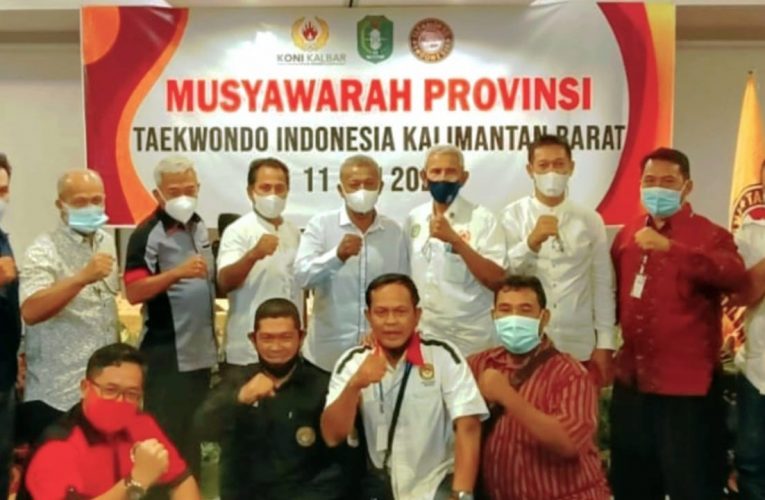 Muji Wagito Terpilih Pimpin Taekwondo  Kalimantan Barat