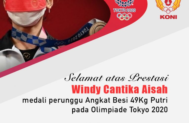 Windy Cantika Persembahkan Medali Pertama untuk Indonesia, Ketum KONI Ucapkan Selamat