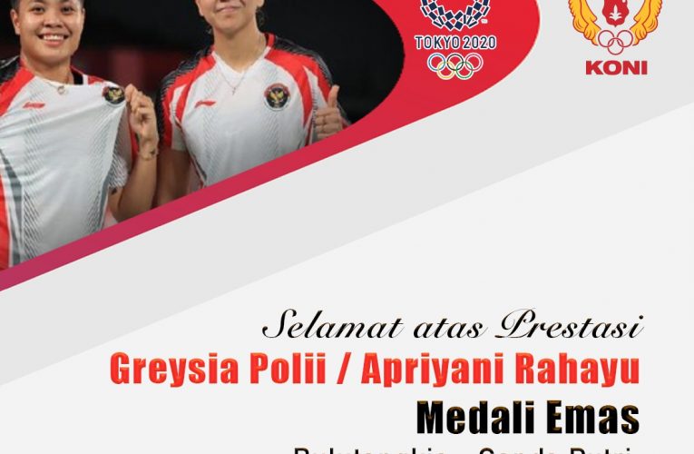 Greysia Polii/ Apriyani Rahayu Juara Ganda Putri Olimpiade Pertama Indonesia
