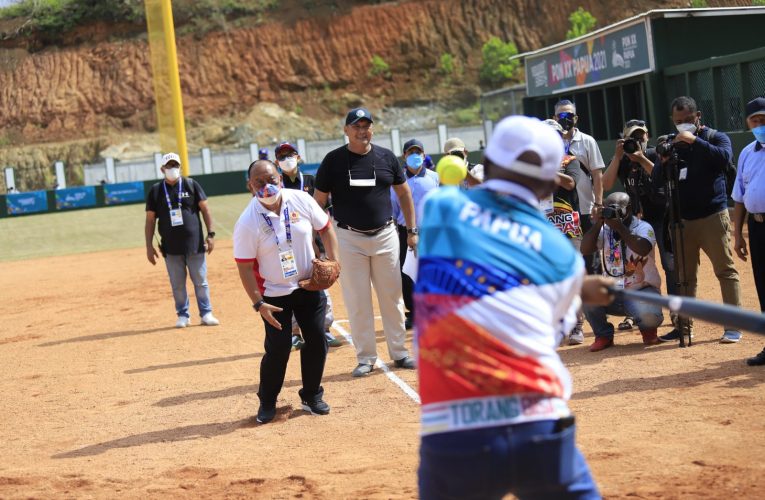 Cabor Softball Putra Mengawali Pertandingan PON XX di Papua
