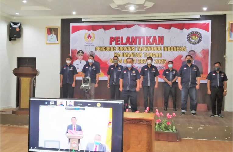 Pengurus Taekwondo Kalimantan Tengah Resmi Di Lantik