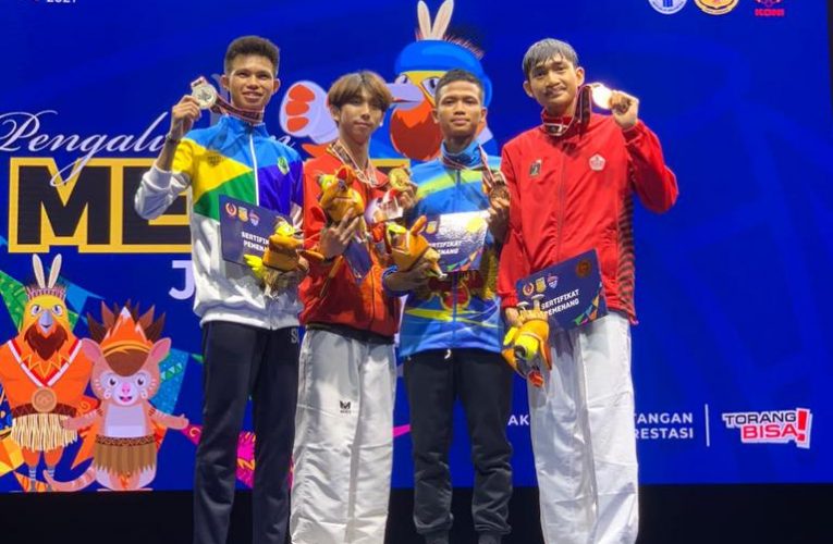 Jawa Barat Kembali Juara Umum Cabor Taekwondo PON XX Papua.