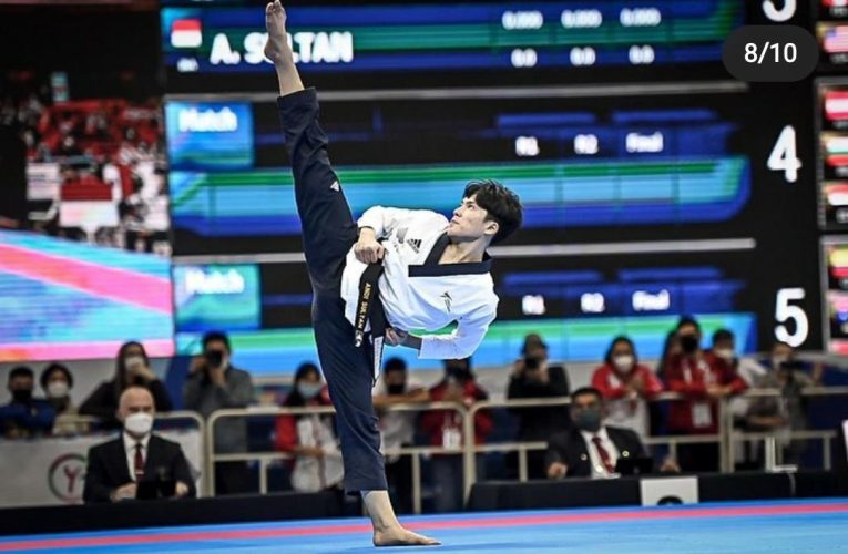 Taekwondoin Indonesia Andi Sultan Raih Peringkat Ketiga di Kejuaraan Dunia
