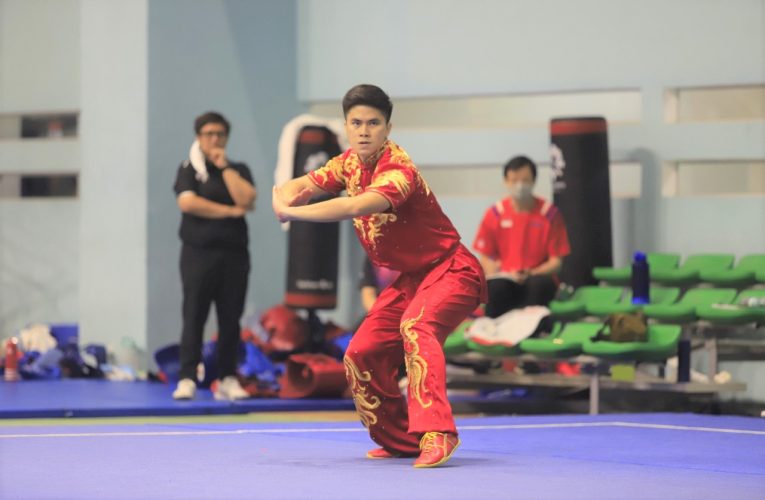 Gelar Simulasi, Atlet Wushu Indonesia semakin Mantap Hadapi SEA Games 2021 Hanoi
