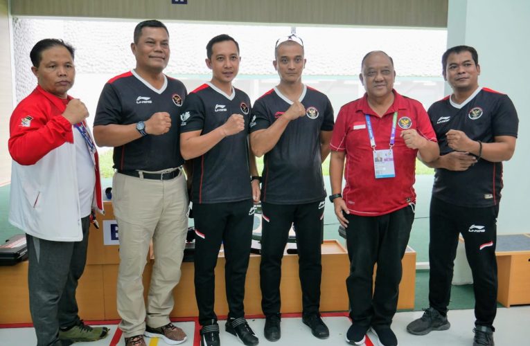 Tim Indonesia Juara Umum Cabor Menembak SEA Games Vietnam