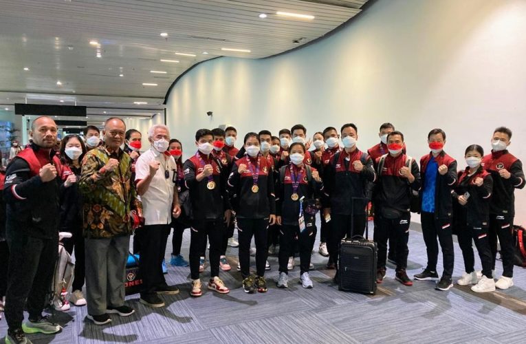 Patriot Olahraga Wushu dan Triathlon Sudah Kembali dari SEA Games Vietnam