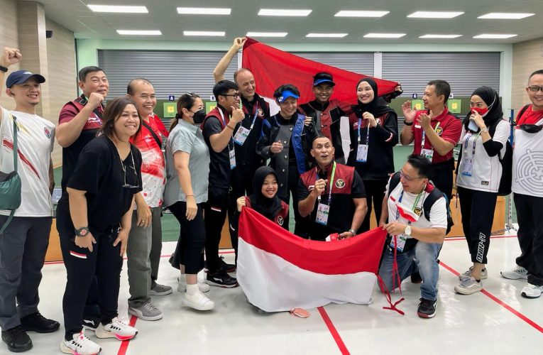 Cabor Menembak Dominasi Nomor 10m Air Rifle Men SEA Games Vietnam