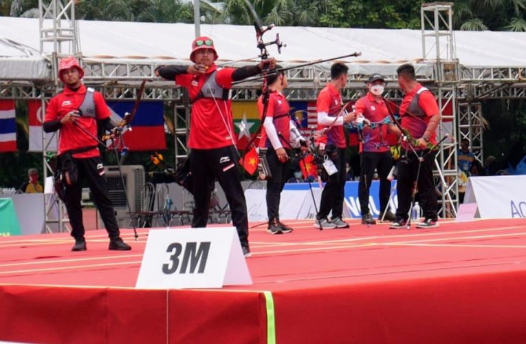 Men’s Team Recurve Indonesia Raih Medali Emas SEA Games Vietnam