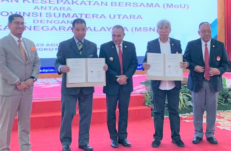 Tingkatkan Pembinaan Atlet, KONI Sumut Bekerja Sama dengan Majlis Sukan Negara Malaysia (MSN)