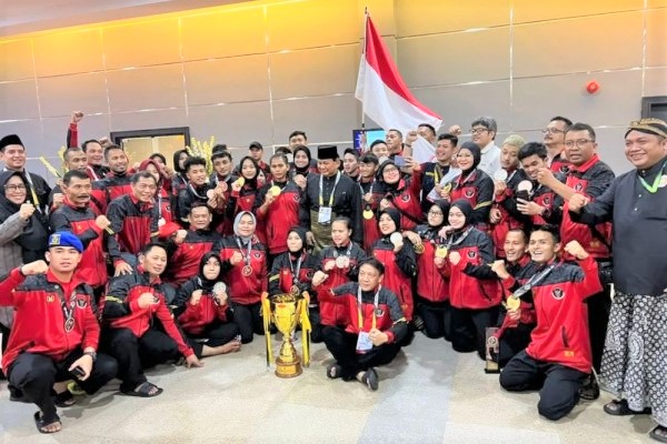 Indonesia Juara Umum Kejuaraan Pencak Silat Dunia Tahun 2022