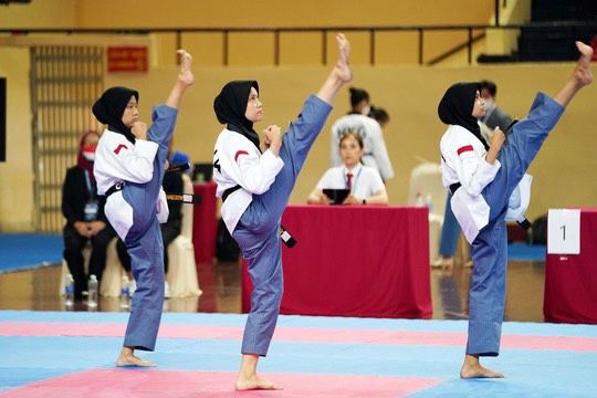 Tim Kadet dan Junior Taekwondo Indonesia Raih Perunggu di Kejuaraan Taekwondo Asia