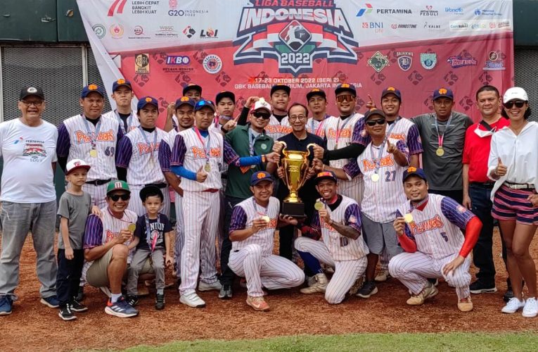 Prambors Juara Liga Baseball Indonesia 2022