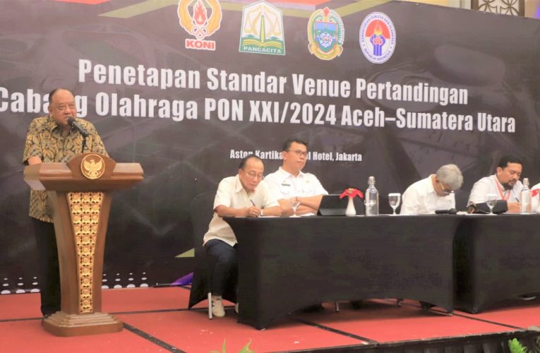 Ketum KONI Pusat Ajak Semua Pihak Cetak Sejarah Sukses PON XXI/2024 Aceh – Sumut