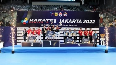 Jadi Tuan Rumah Kejuaraan Karate Internasional WKF Series A 2022, Atlet Indonesia Persembahkan Prestasi Membanggakan
