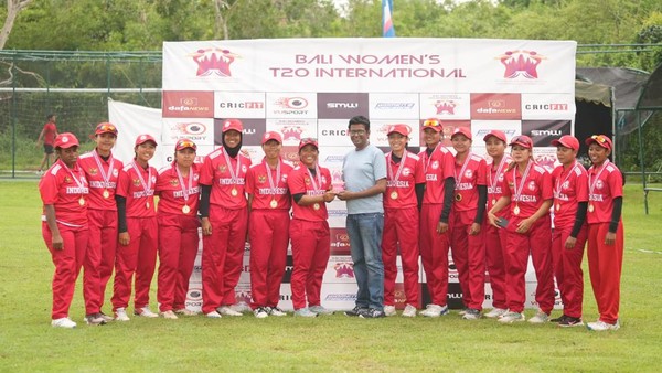 Timnas Cricket Putri Menang 6 Kali dari Singapura, Naik Peringkat 20 Dunia
