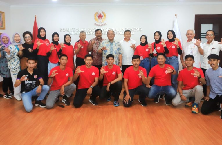 Ketum KONI Pusat Resmi Melepas Tim Nasional Bola Tangan Indonesia ke Kejuaraan Internasional di Thailand
