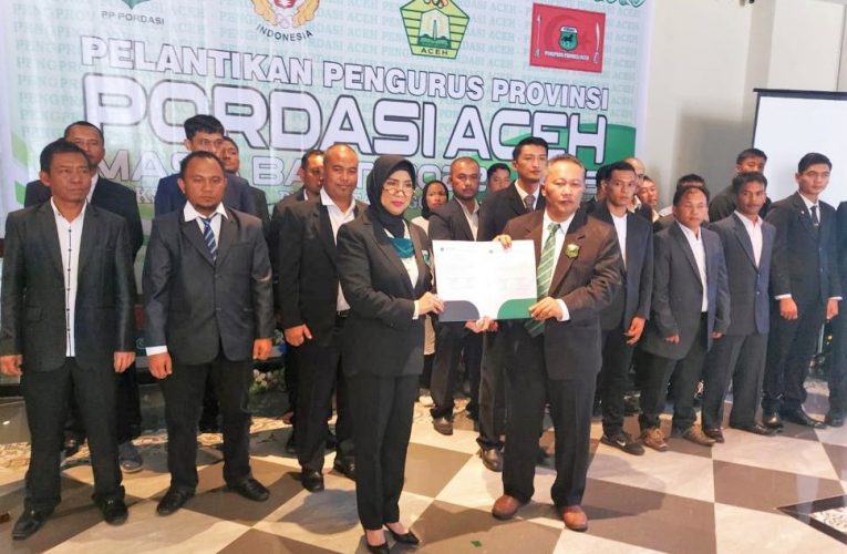 Ketum PP.Pordasi Melantik Rahmuddinsyah sebagai Ketua Pordasi Aceh