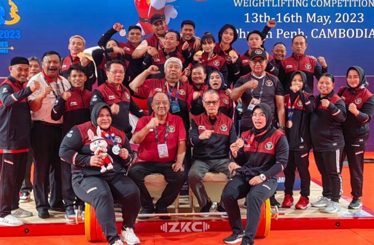 Atlet Angkat Besi asal Aceh Sumbang Dua Perak SEA Games 2023 Kamboja 