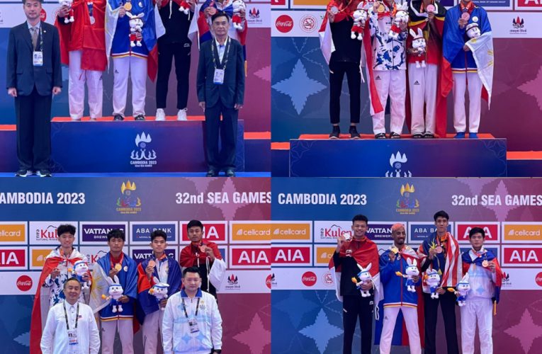 Cabang Olahraga Taekwondo Kembali Sumbang Medali Untuk Indonesia Pada SEA Games 2023 Kamboja.