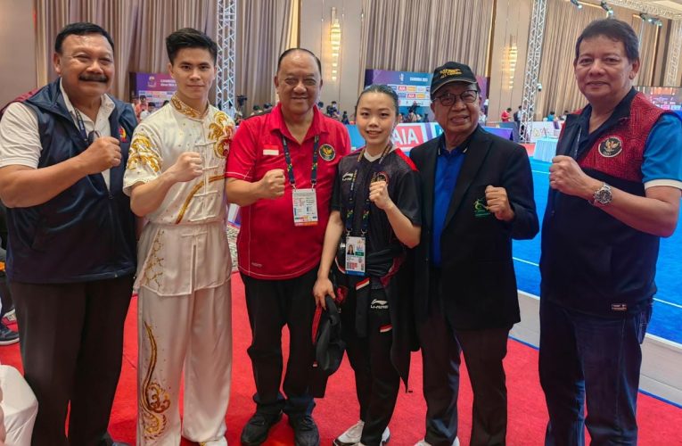 Wushu Indonesia Tambah Medali SEA Games Kamboja 2023