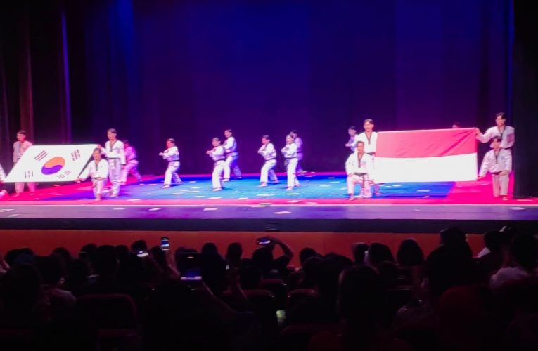 Ketum KONI Pusat Apresiasi Penampilan Atlet Taekwondo di Ciputra Artpreneur