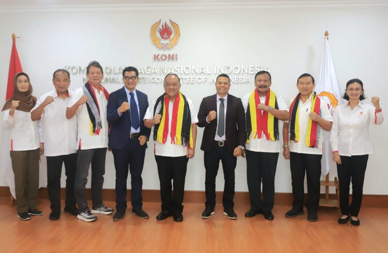 KONI Pusat Jalin Kerja Sama dengan Organisasi Pembina Olahraga Timor Leste