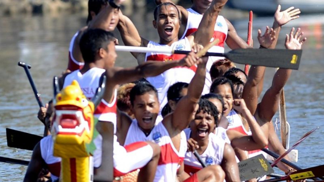 Indonesia Meraih Perak dan Perunggu dari Perahu Naga 200m Asian Games Hangzhou