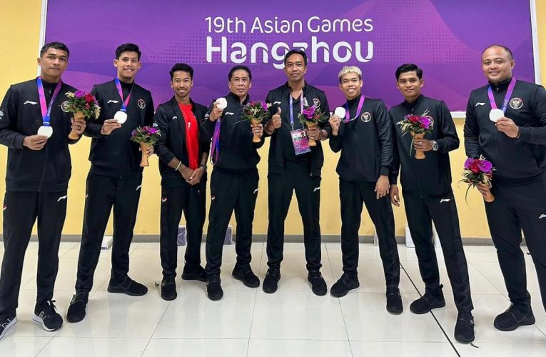 Tim Sepak Takraw Putra dan Putri Raih Perak Nomor Quadrant Asian Games