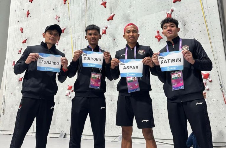 Panjat Tebing Beregu Kompak Raih Perak Asian Games Hangzhou