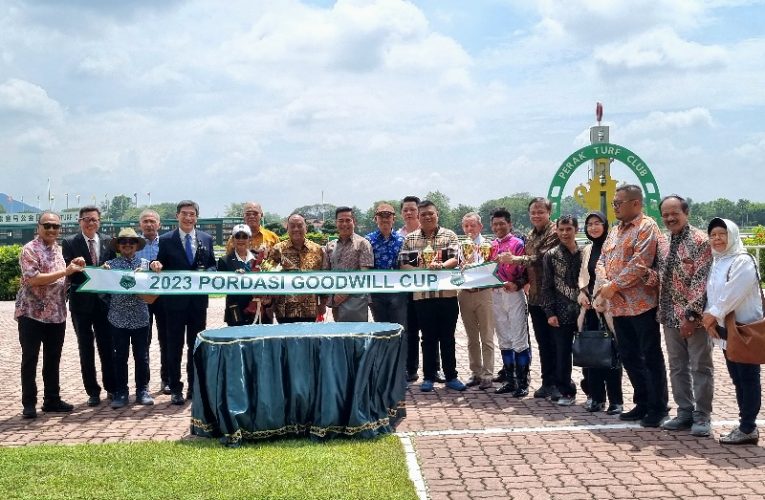 Cetak Sejarah, Pordasi Pertama Kali Gelar Pacu Kuda 2023 Pordasi Goodwill Cup Bersama Perak Turf Club