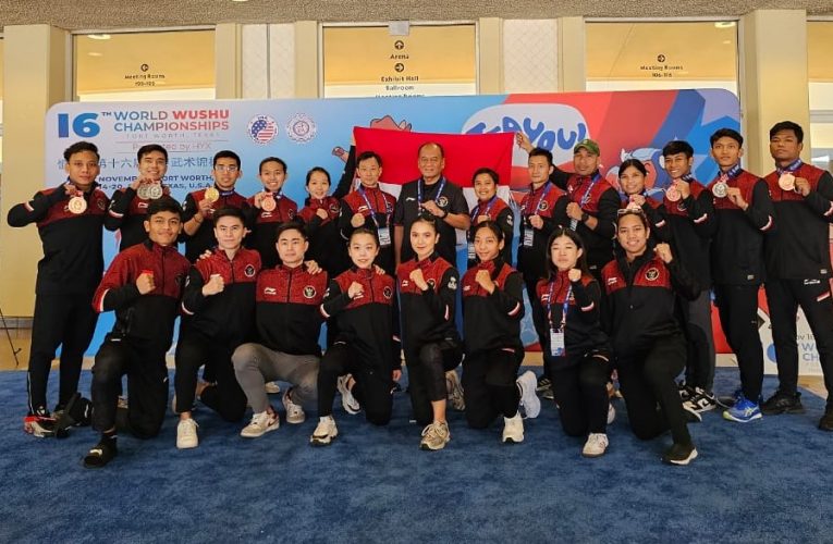 Ketum KONI Pusat Targetkan Timnas Wushu Terbaik di Asia Tenggara Pasca Kejuaraan Dunia 2023 di Texas