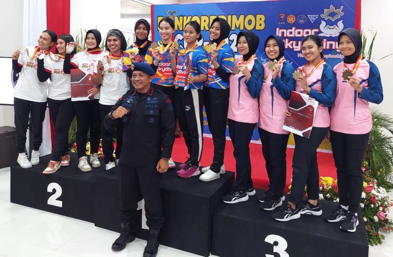 Kejurnas Indoor Skydiving Dankor Brimob Cup 2023 Mendorong Kiprah Terjun Payung Indonesia