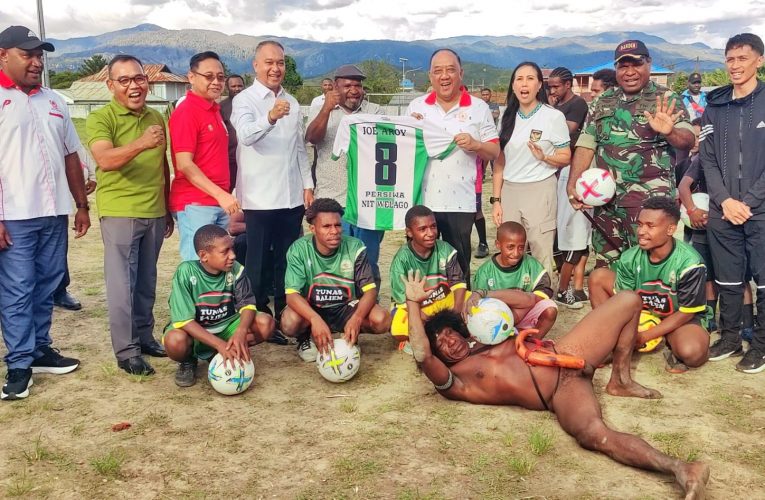 Wamena Harus Siap menjadi Tempat Lahirnya Atlet Sepak Bola Terbaik Indonesia
