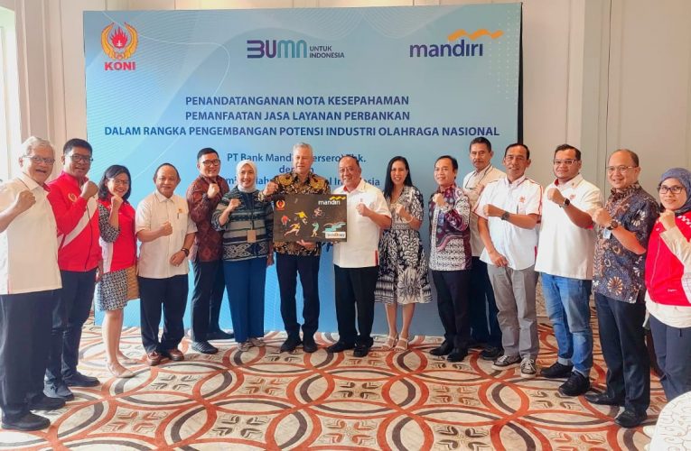 Kerja Sama dengan PT.Bank Mandiri, KONI Pusat Menuju Kemandirian Olahraga Indonesia 