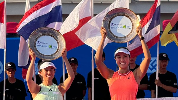 Aldila Sutjiadi Juara Ganda Putri Tenis Thailand Open 2024