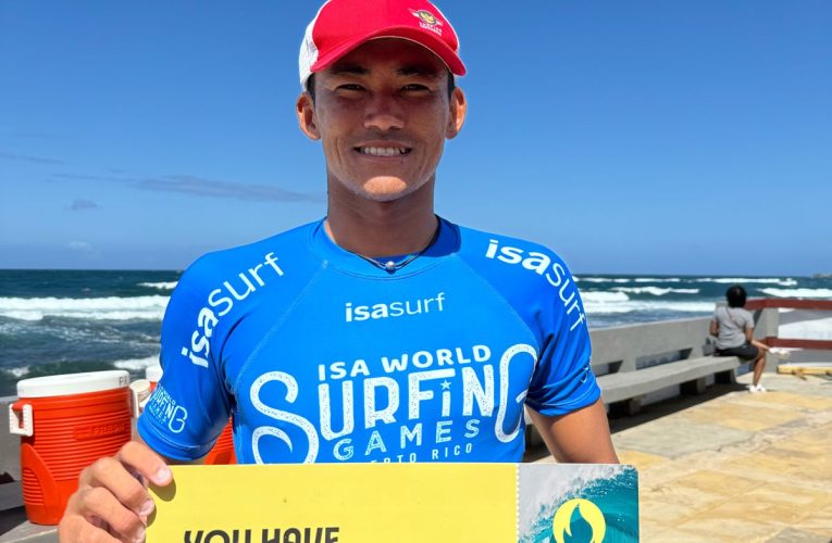 Gemilang di ISA World Surfing Games, Rio Waida Wakili Indonesia pada Selancar Ombak Olimpiade Paris 2024