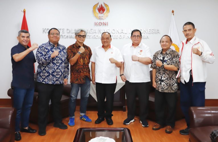 Ketum KONI Pusat Terima Audiensi Presiden Mini Soccer Indonesia