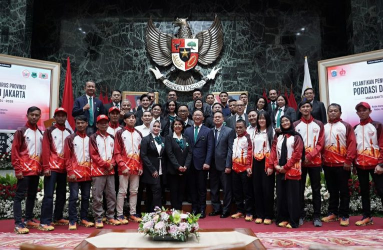 Ketum PP.Pordasi Mengukuhkan dan Melantik Ketua Pordasi DKI Jakarta Aryo Djojohadikusumo