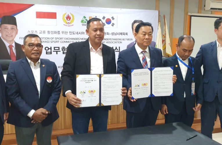 KONI Bekasi Perpanjang Kerja Sama dengan Seongnam City Sport Council, KONI Pusat Tekankan Nilai Tambah untuk Olahraga